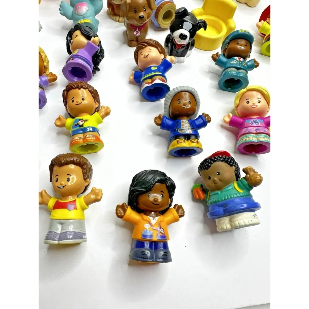 Fisher Price Little People Lot Tractor Animals Kids Adults 32 pcs